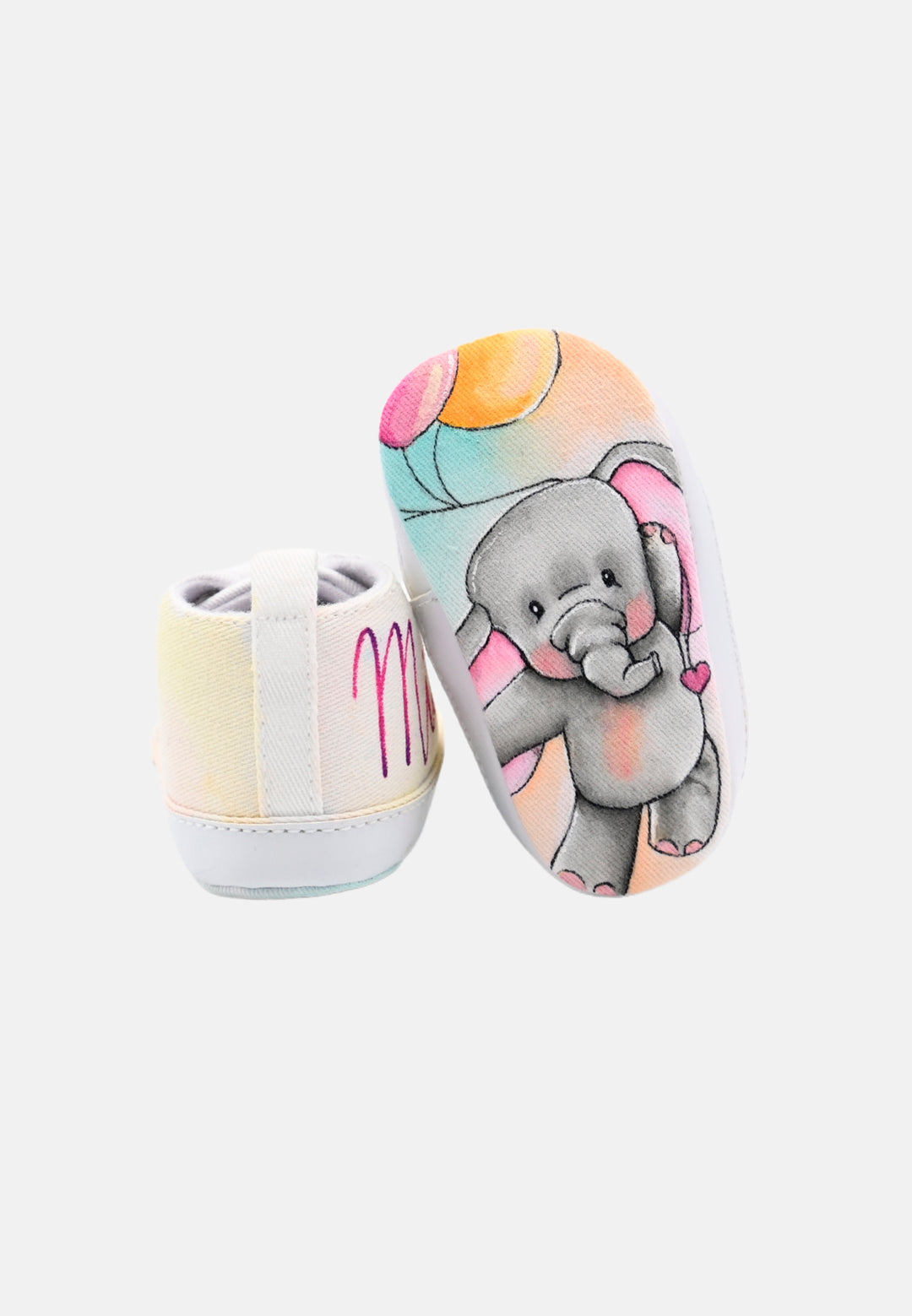 Scarpine per neonata Elefantino e orsetto
