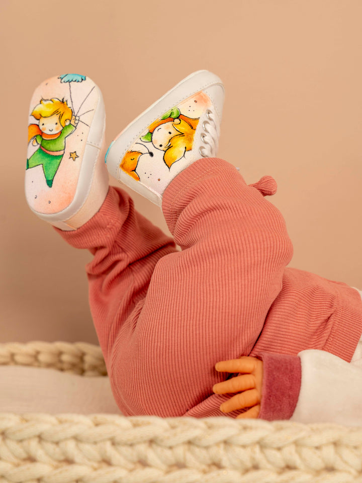 Scarpine per neonata Principe