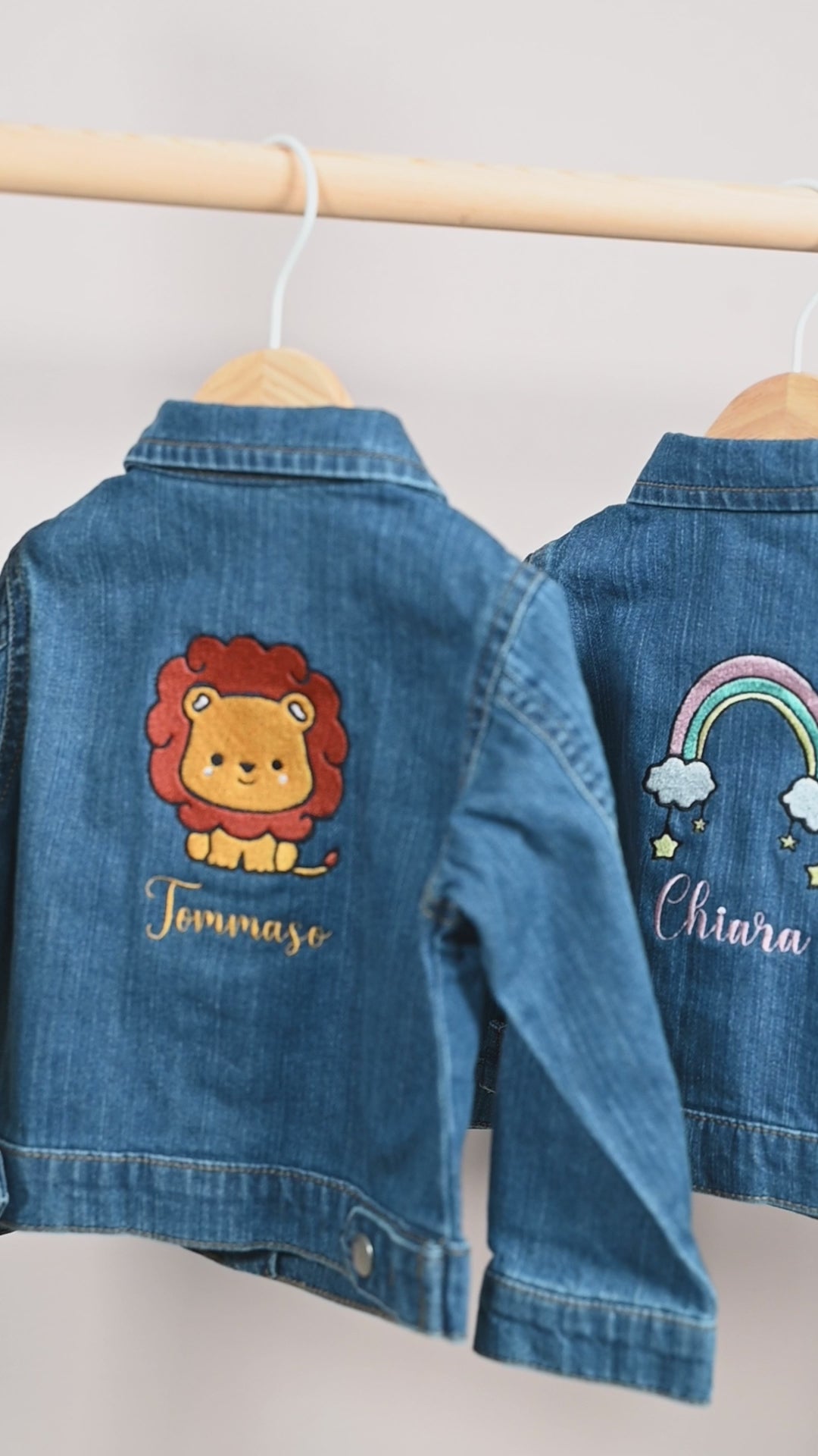 Giacca di jeans Personalizzata